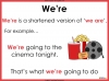 Easily Confused Words - Were, We're and Where Teaching Resources (slide 6/16)